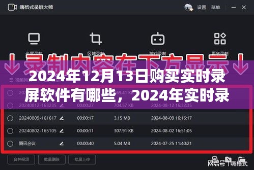 2024年實時錄屏軟件購買指南，精選推薦、案例解析與購買建議