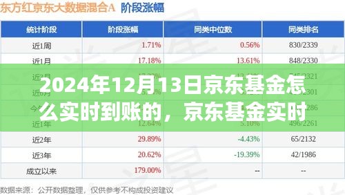 京東基金實(shí)時到賬功能深度評測，體驗(yàn)與洞察，聚焦2024年12月13日體驗(yàn)報告