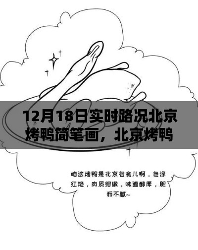 北京烤鴨簡筆畫與實(shí)時路況出行秘籍，輕松掌握出行信息