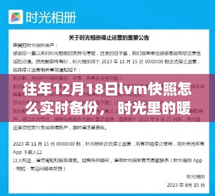 往年12月18日LVM快照實時備份指南，時光中的暖心快照與友情故事