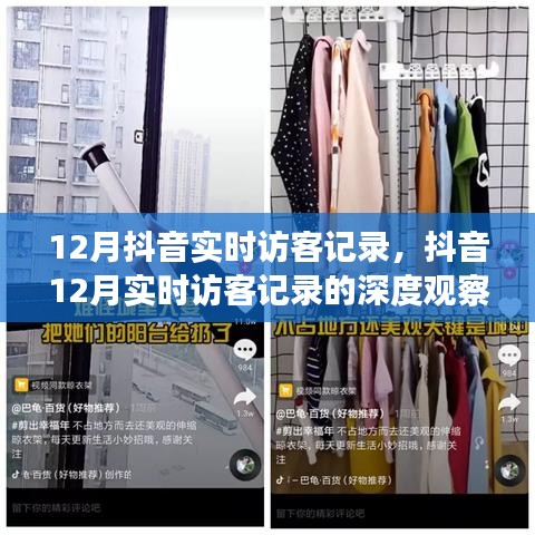 深度觀察，抖音實時訪客記錄背后的故事與影響——以十二月為例