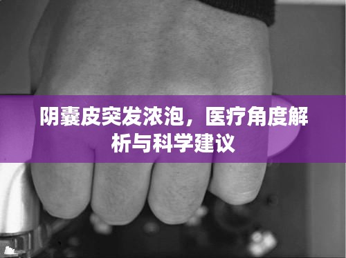 陰囊皮突發(fā)濃泡，醫(yī)療角度解析與科學建議