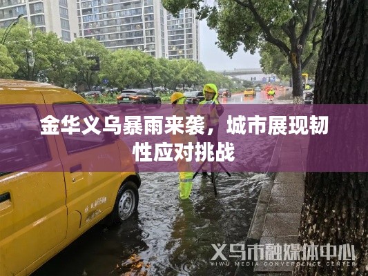 金華義烏暴雨來(lái)襲，城市展現(xiàn)韌性應(yīng)對(duì)挑戰(zhàn)