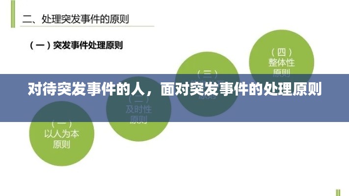 對待突發(fā)事件的人，面對突發(fā)事件的處理原則 