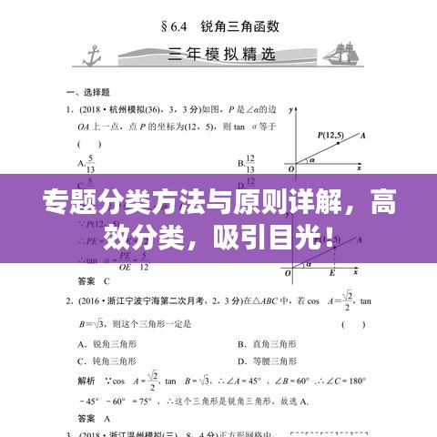 專題分類方法與原則詳解，高效分類，吸引目光！
