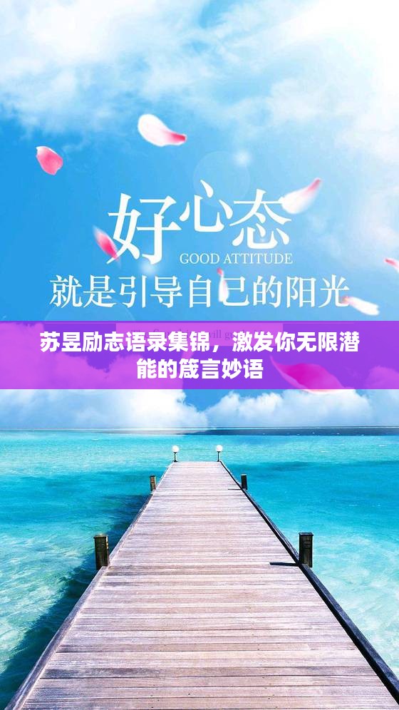 蘇昱勵志語錄集錦，激發(fā)你無限潛能的箴言妙語
