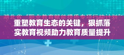 重塑教育生態(tài)的關(guān)鍵，狠抓落實(shí)教育視頻助力教育質(zhì)量提升