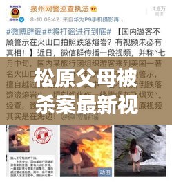 松原父母被殺案最新視頻曝光，深度解讀引發(fā)社會反思