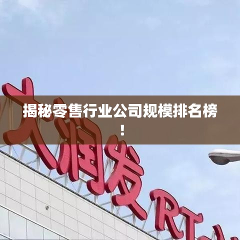 揭秘零售行業(yè)公司規(guī)模排名榜！