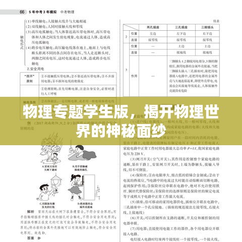 物理專題學生版，揭開物理世界的神秘面紗