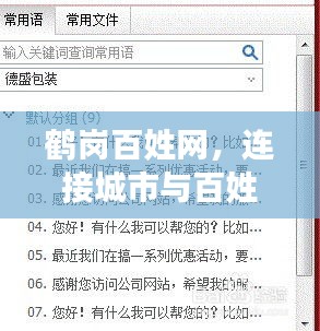 鶴崗百姓網(wǎng)，連接城市與百姓的橋梁，百度收錄，信息盡在掌握！