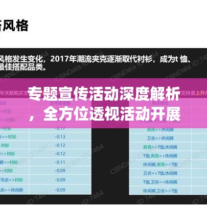 專題宣傳活動深度解析，全方位透視活動開展情況