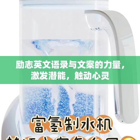勵志英文語錄與文案的力量，激發(fā)潛能，觸動心靈