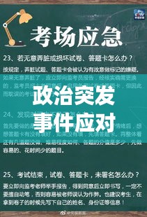 政治突發(fā)事件應(yīng)對(duì)之道，危機(jī)處理與策略解析