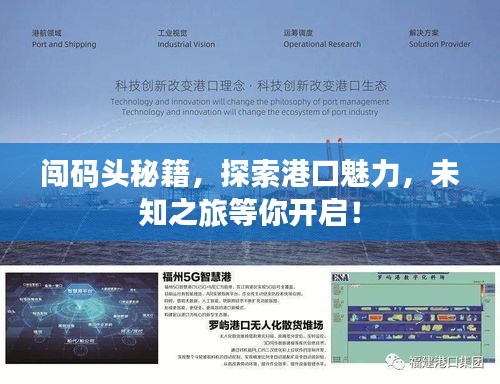 闖碼頭秘籍，探索港口魅力，未知之旅等你開啟！