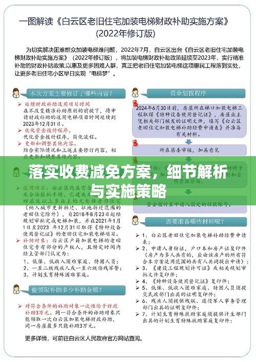 落實收費減免方案，細(xì)節(jié)解析與實施策略