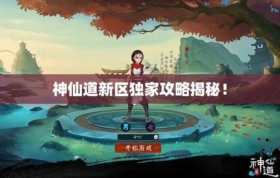 神仙道新區(qū)獨家攻略揭秘！