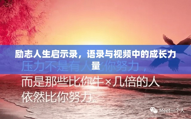 勵(lì)志人生啟示錄，語(yǔ)錄與視頻中的成長(zhǎng)力量
