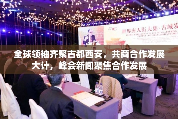 全球領(lǐng)袖齊聚古都西安，共商合作發(fā)展大計，峰會新聞聚焦合作發(fā)展