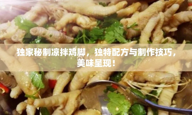獨家秘制涼拌雞腳，獨特配方與制作技巧，美味呈現(xiàn)！