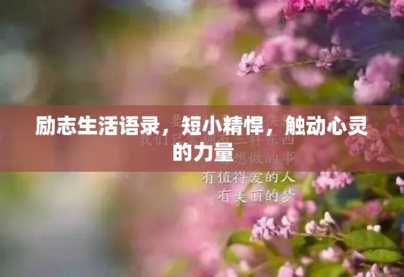 勵(lì)志生活語錄，短小精悍，觸動(dòng)心靈的力量