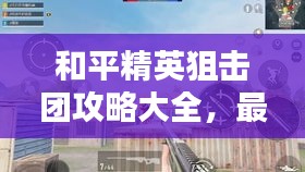 和平精英狙擊團(tuán)攻略大全，最新指南與技巧