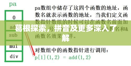 葛根探索，拼音及更多深入了解